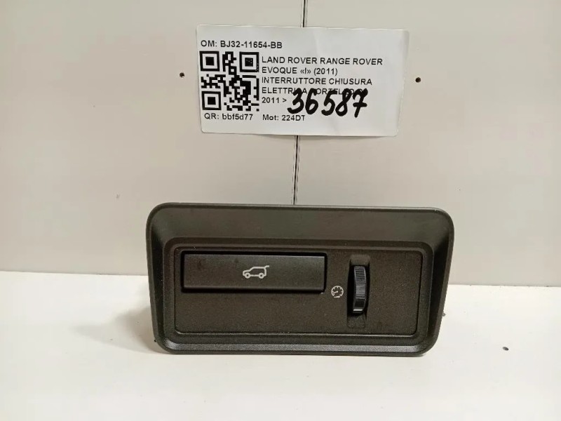 Interruttore Chiusura Elettrica Portello BJ32-11654-BB Land Rover Range Rover Evoque I 2011