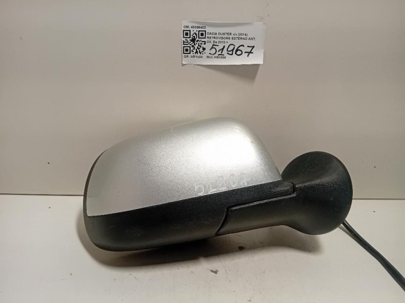 Retrovisore Esterno ANT DX 40056402 5 FILE Dacia Duster I 2014