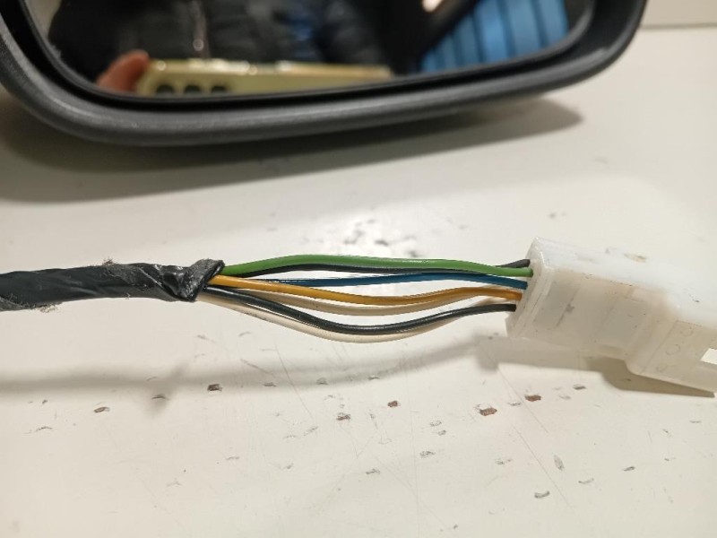 Retrovisore Esterno ANT DX 5 FILI SPECCHIO VETRO SPECCHIETTO Dacia Duster I 2014