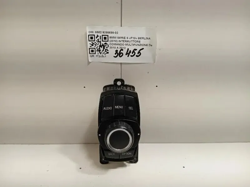 Interruttore Comando Multifunzione 6582 9286699-03 Bmw Serie 5 F10 Berlina 2010
