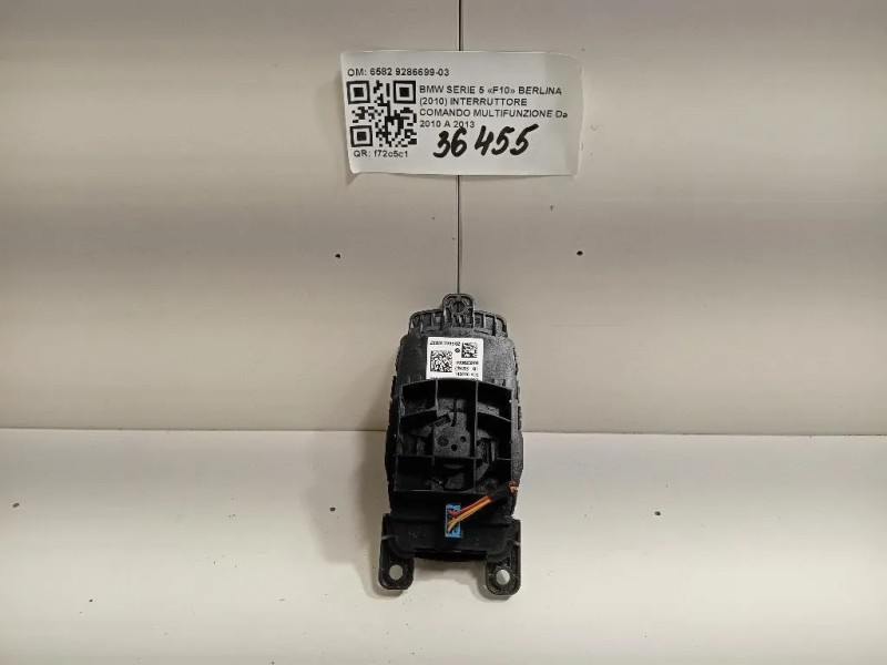 Interruttore Comando Multifunzione 6582 9286699-03 Bmw Serie 5 F10 Berlina 2010