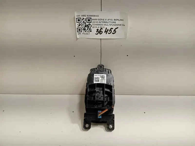 Interruttore Comando Multifunzione 6582 9286699-03 Bmw Serie 5 F10 Berlina 2010