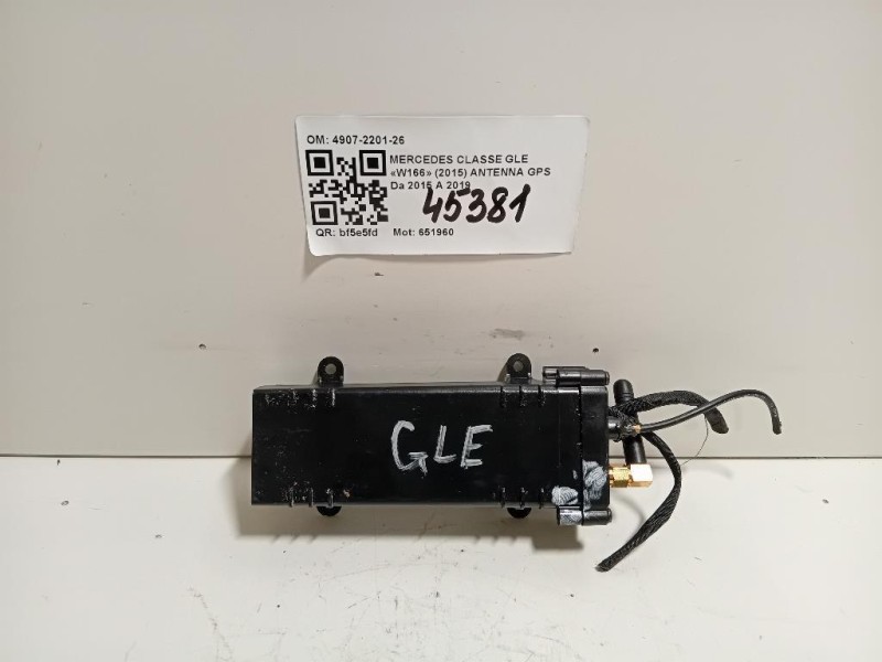 Antenna GPS 4907-2201-26 Mercedes Classe GLE W166 2015