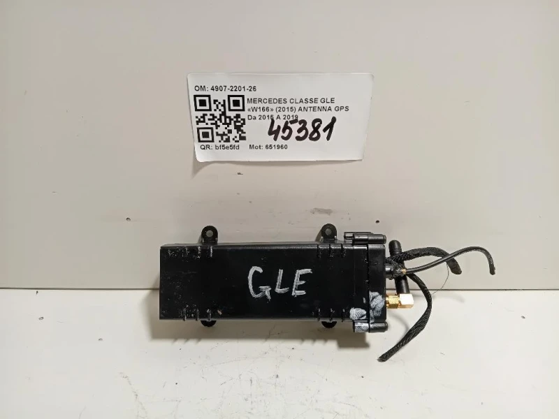 Antenna GPS 4907-2201-26 Mercedes Classe GLE W166 2015