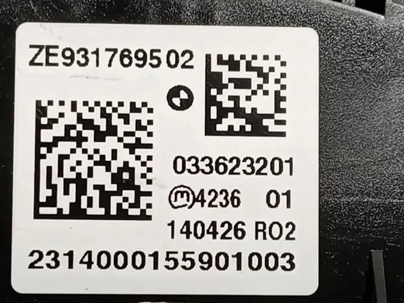 Interruttore Comando Multifunzione 6582 9286699-03 Bmw Serie 5 F10 Berlina 2010