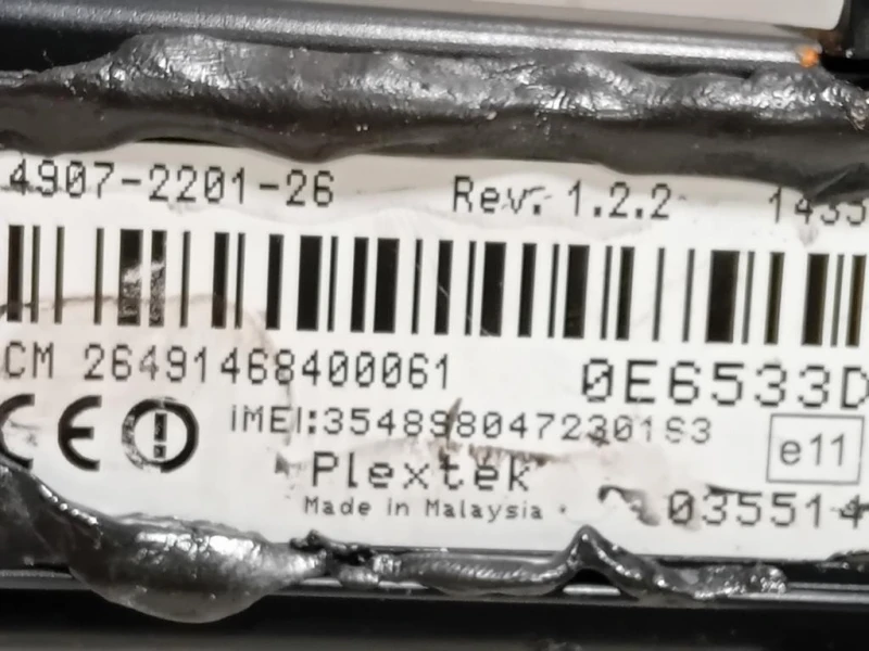 Antenna GPS 4907-2201-26 Mercedes Classe GLE W166 2015