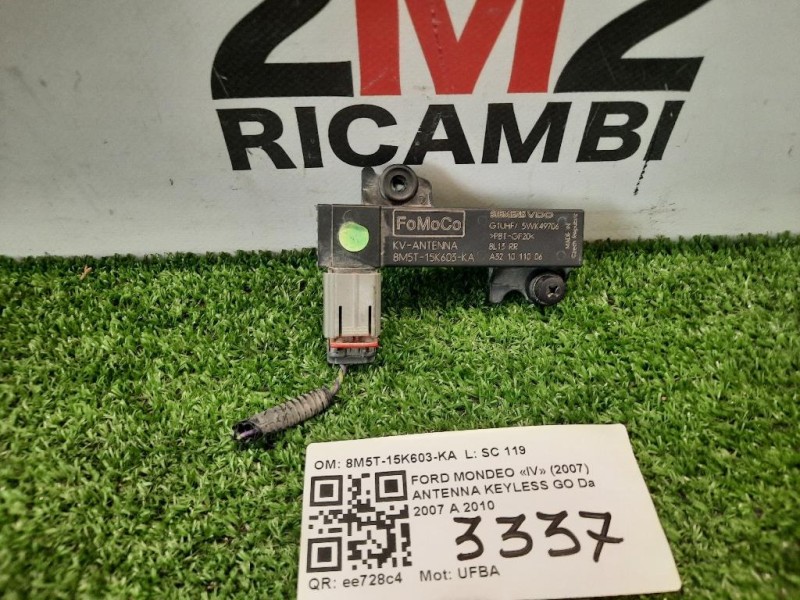 Antenna Keyless GO 8M5T-15K603-KA Ford Mondeo IV 2007