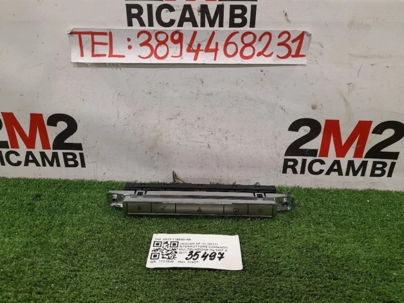 Interruttore Comando Multifunzione 8X23-11B650-AB Jaguar XF I 2011