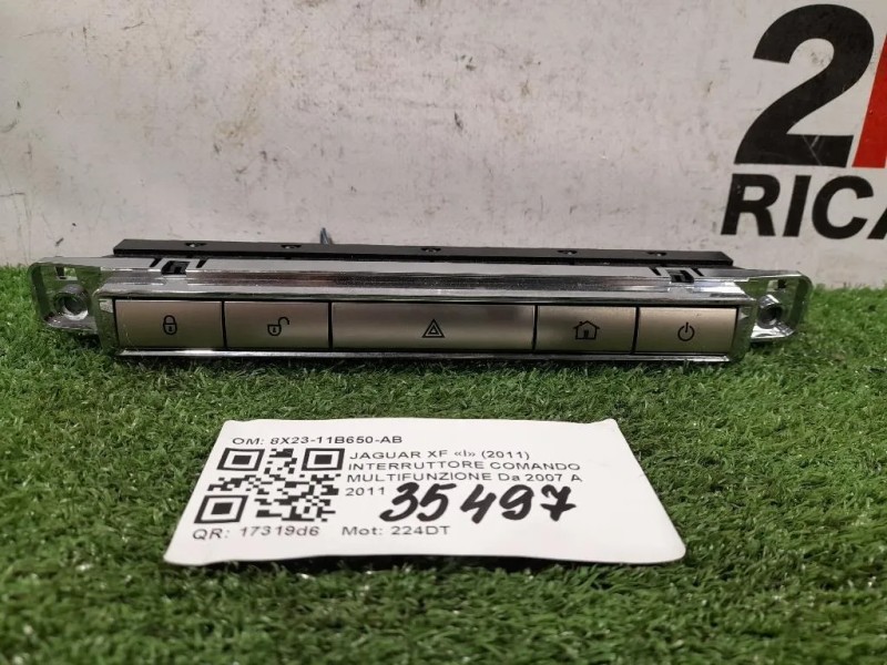 Interruttore Comando Multifunzione 8X23-11B650-AB Jaguar XF I 2011