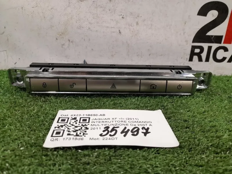 Interruttore Comando Multifunzione 8X23-11B650-AB Jaguar XF I 2011