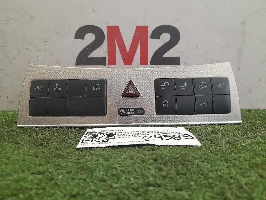 Interruttore Comando Multifunzione A2096890031 Mercedes Classe CLK C209 2003