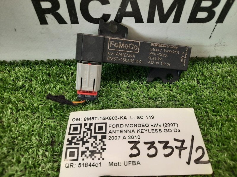 Antenna Keyless GO 8M5T-15K603-KA Ford Mondeo IV 2007