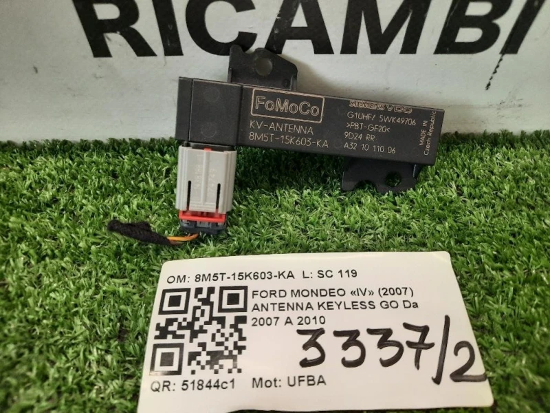 Antenna Keyless GO 8M5T-15K603-KA Ford Mondeo IV 2007