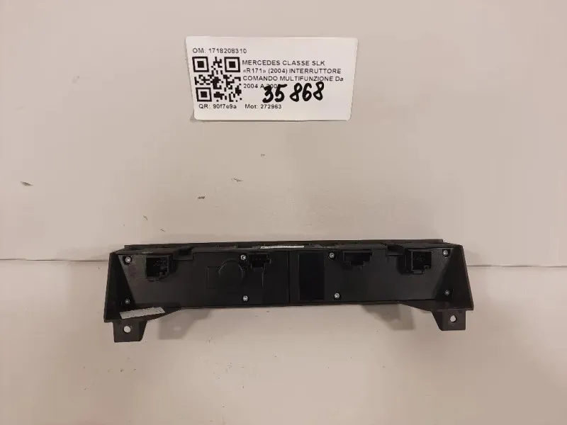 Interruttore Comando Multifunzione 1718208310 Mercedes Classe SLK R171 2004