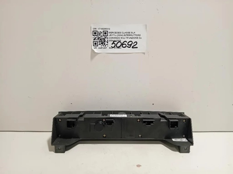 Interruttore Comando Multifunzione 1718208310 Mercedes Classe SLK R171 2004