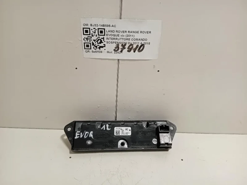 Interruttore Comando Sospensioni BJ32-14B595-AC Land Rover Range Rover Evoque I 2011