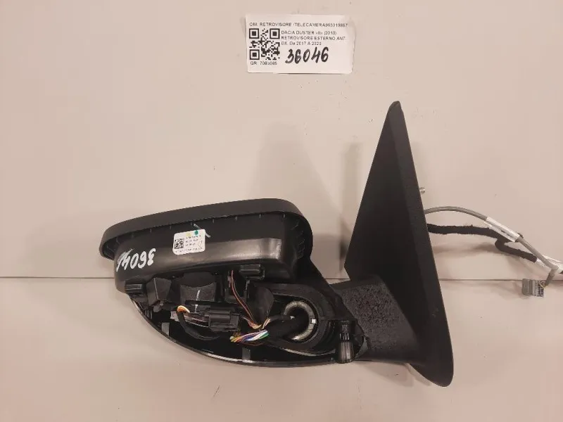 Retrovisore Esterno ANT DX RETROVISORE TELECAMERA963019867R Dacia Duster II 2018