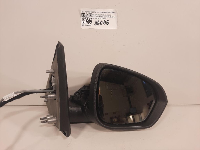 Retrovisore Esterno ANT DX RETROVISORE TELECAMERA963019867R Dacia Duster II 2018