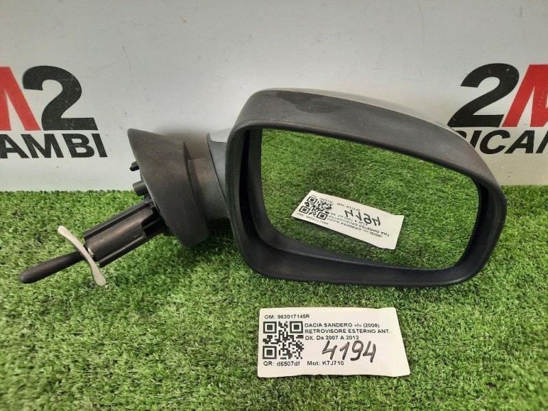 Retrovisore Esterno ANT DX 963017145R Dacia Sandero I 2008