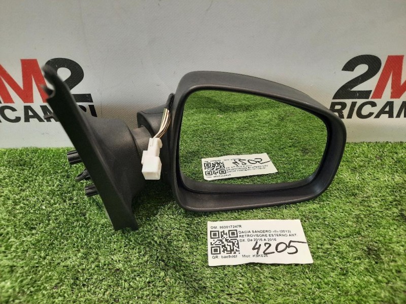 Retrovisore Esterno ANT DX 963017247R Dacia Sandero II 2013