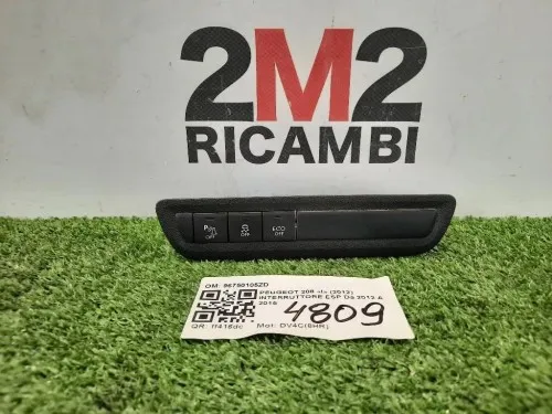 Interruttore ESP 96750105ZD ESP INTERRUTTORE Peugeot 208 I 2012