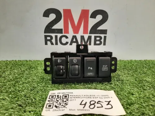 Interruttore ESP 25145JY00A INTERRUTTORE ESP Renault Koleos I 2008