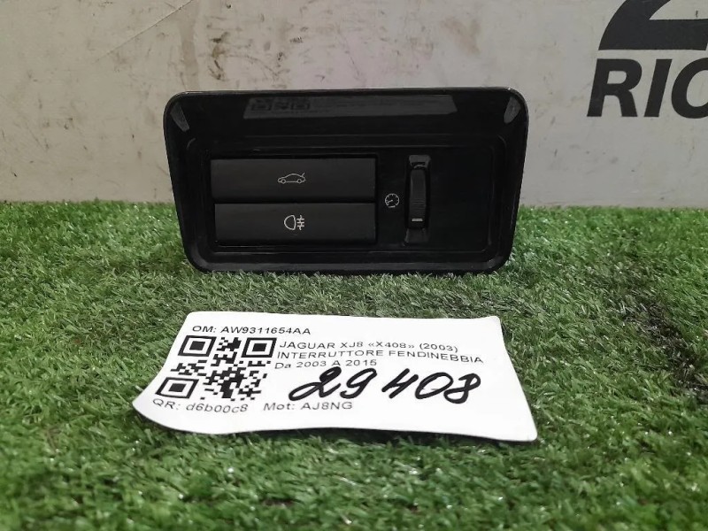 Interruttore Fendinebbia AW9311654AA Jaguar XJ8 X408 2003