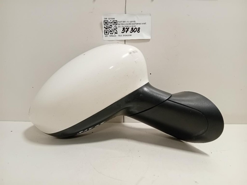 Retrovisore Esterno ANT DX 021047 Fiat 500 II 2015