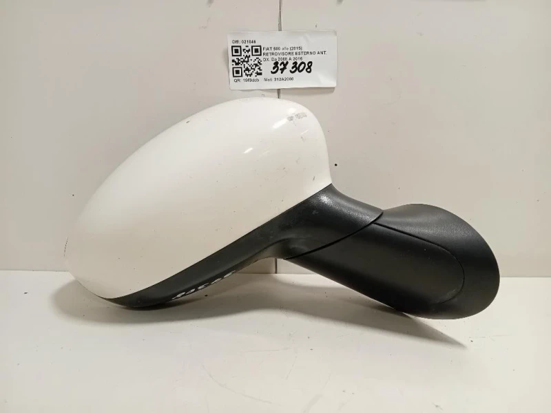Retrovisore Esterno ANT DX 021047 Fiat 500 II 2015