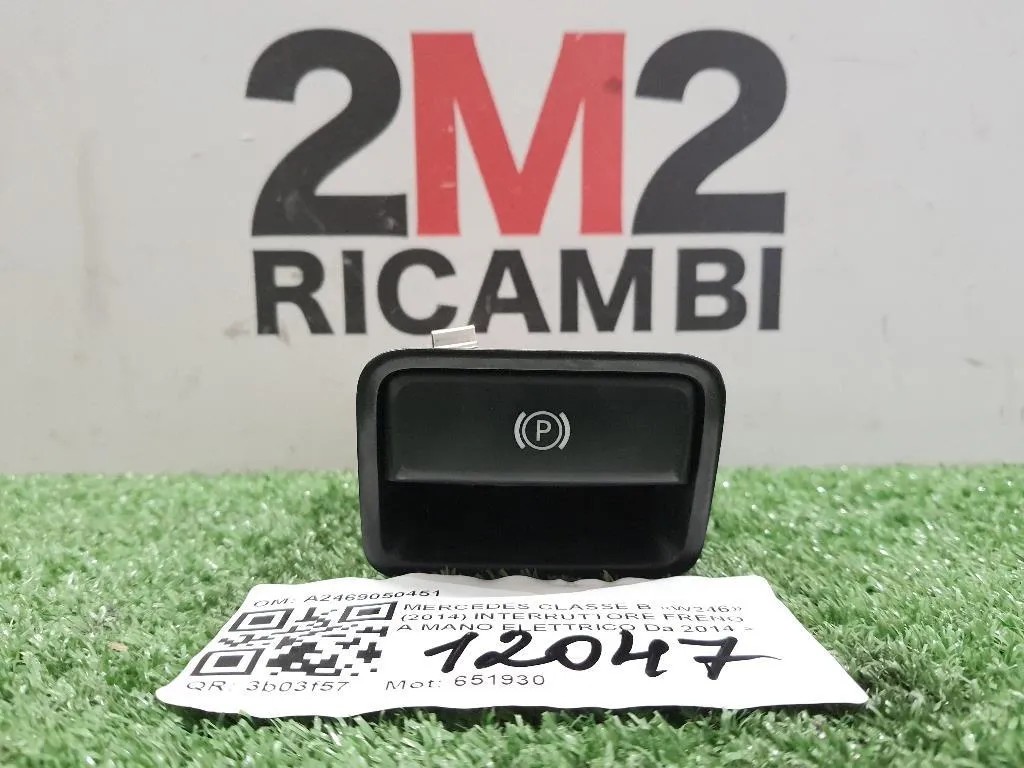 Interruttore Freno A MANO Elettrico A2469050451 Mercedes Classe B W246 2014