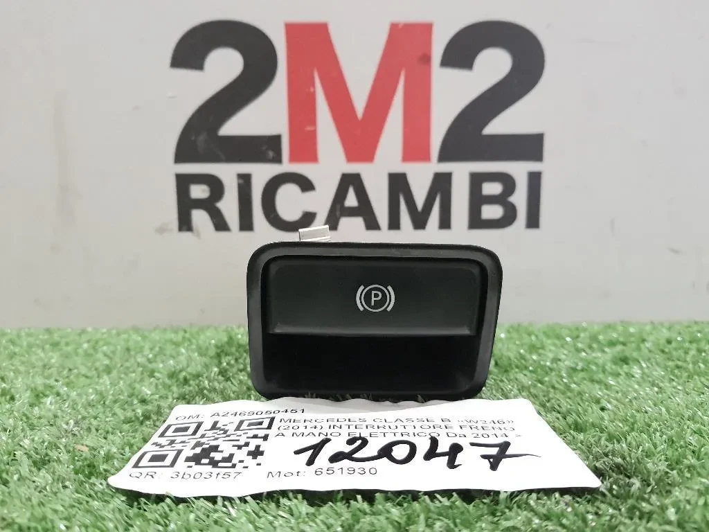 Interruttore Freno A MANO Elettrico A2469050451 Mercedes Classe B W246 2014