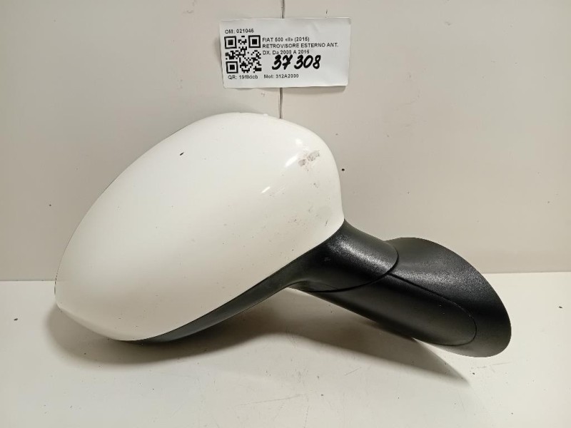 Retrovisore Esterno ANT DX 021047 Fiat 500 II 2015