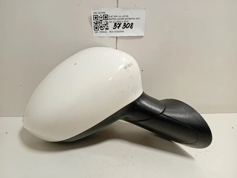 Retrovisore Esterno ANT DX 021047 Fiat 500 II 2015