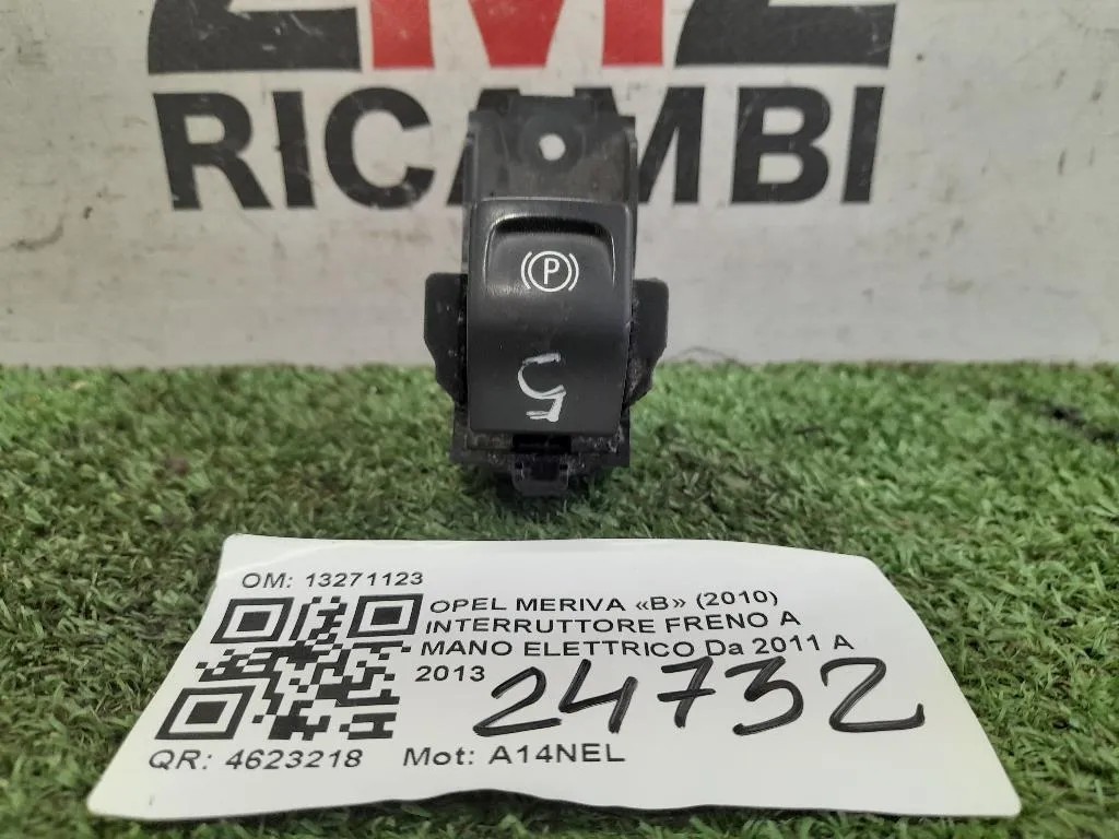 Interruttore Freno A MANO Elettrico 13271123 Opel Meriva B 2010