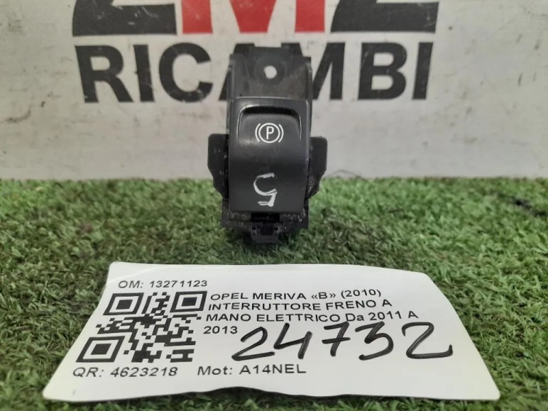 Interruttore Freno A MANO Elettrico 13271123 Opel Meriva B 2010