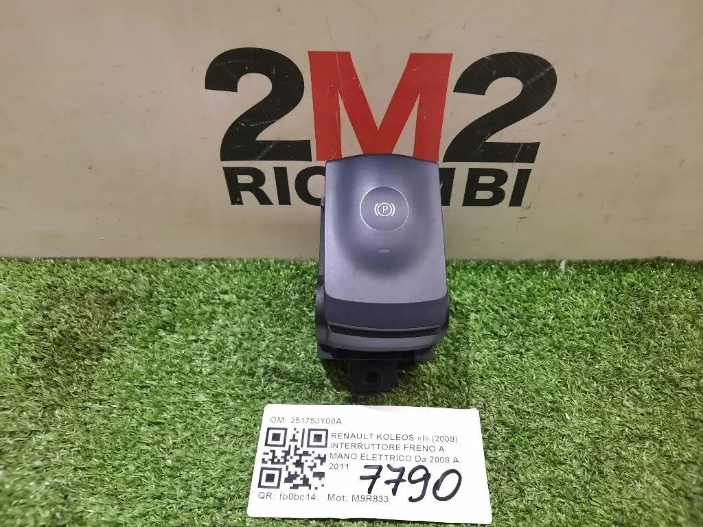 Interruttore Freno A MANO Elettrico 25175JY00A Renault Koleos I 2008