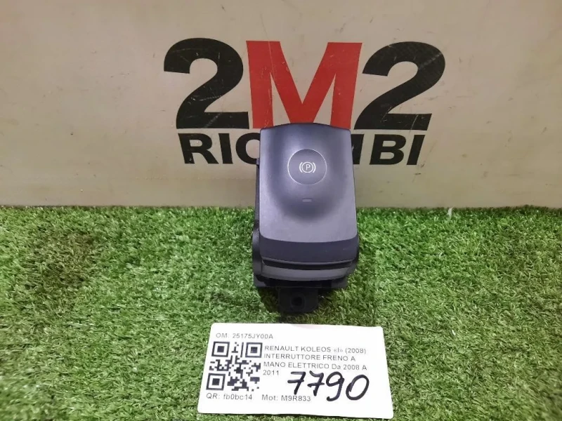 Interruttore Freno A MANO Elettrico 25175JY00A Renault Koleos I 2008