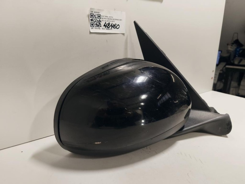 Retrovisore Esterno ANT DX 5 FILI SPECCHIO VETRO SPECCHIETTO Fiat 500L 2013