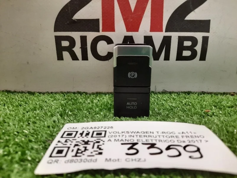 Interruttore Freno A MANO Elettrico 2GA927225 Volkswagen T-roc 2017