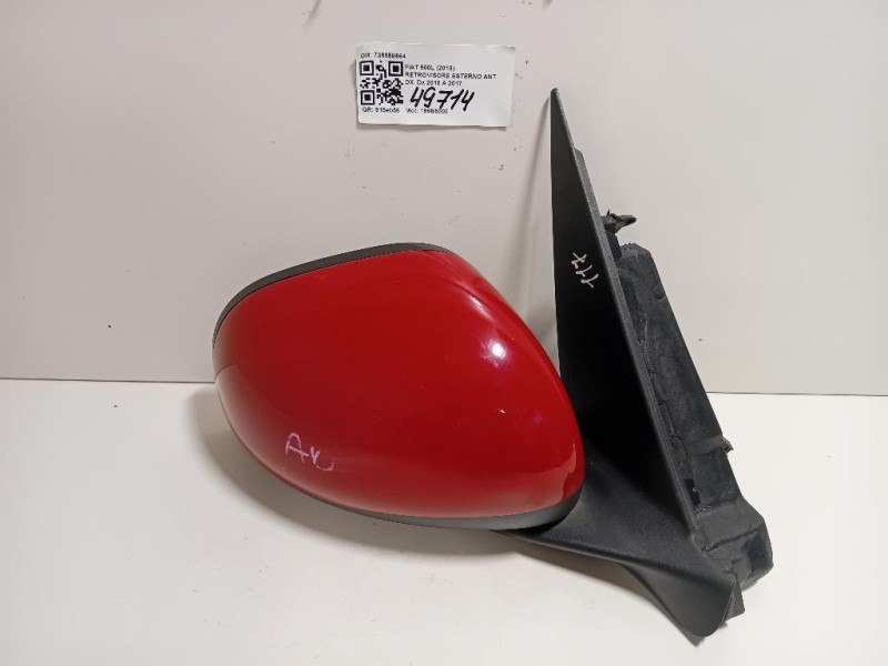 Retrovisore Esterno ANT DX 735558564 Fiat 500L 2013