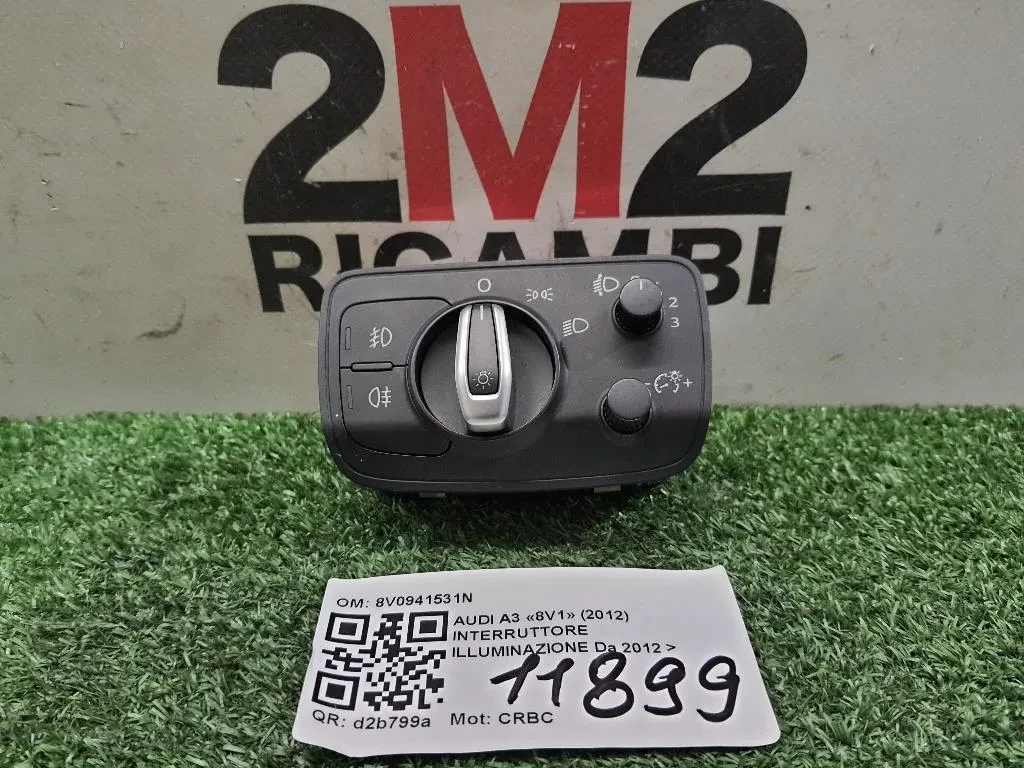Interruttore Illuminazione 8V0941531N Audi A3 8V1 2012