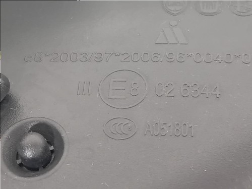 Retrovisore Esterno ANT DX SPECCHIO SPECCHIETTO VETRO Fiat 500L 2013