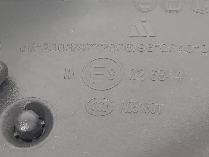 Retrovisore Esterno ANT DX SPECCHIO SPECCHIETTO VETRO Fiat 500L 2013