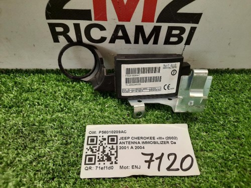Antenna Immobilizer P56010209AC Jeep Cherokee III 2002