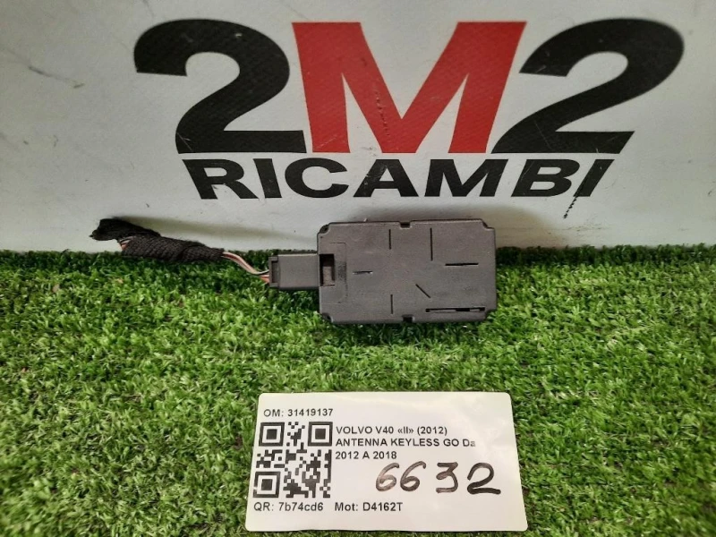 Antenna Keyless GO 31419137 ANTENNA Volvo V40 II 2012