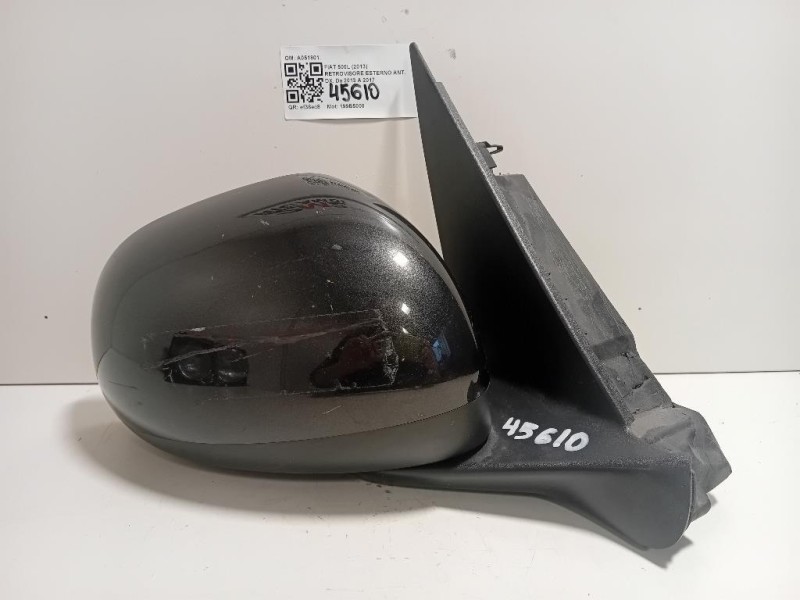 Retrovisore Esterno ANT DX SPECCHIO SPECCHIETTO VETRO Fiat 500L 2013