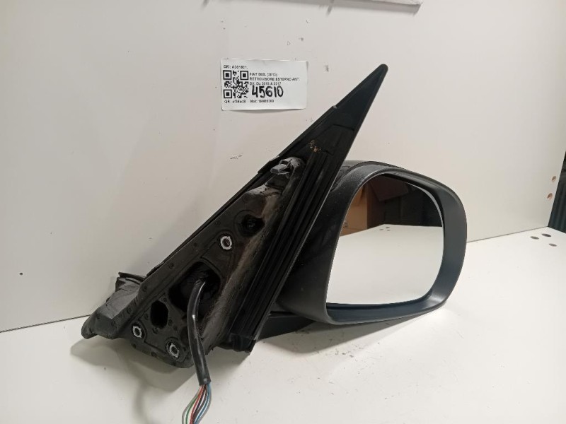 Retrovisore Esterno ANT DX SPECCHIO SPECCHIETTO VETRO Fiat 500L 2013