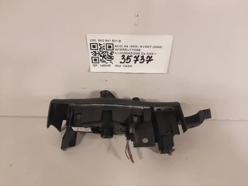 Interruttore Illuminazione 8K0 941 531 B Audi A4 8K5 Avant 2008