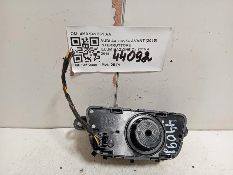 Interruttore Illuminazione 4M0 941 531 AA Audi A4 8W5 Avant 2015