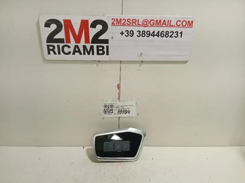 Interruttore Illuminazione 4K1 941 501 M Audi A6 4GD Avant 2016
